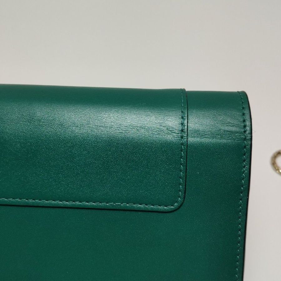 Bvlgari Serpenti Forever蛇頭包牛皮純色蛇頭斜背包單肩包-17