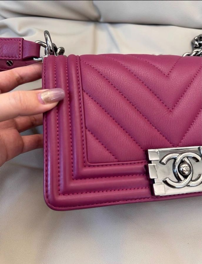 CHANEL LEBOY SMALL 20cm-3