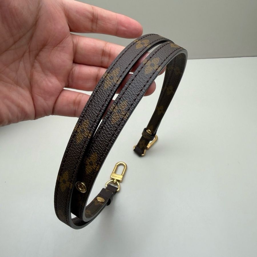 路易威登 LV Pochette 棕色老花郵差包單肩包斜挎包 芯片款-9