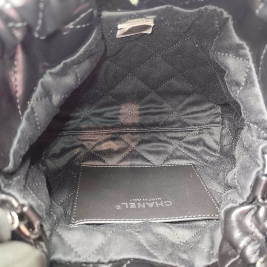 CHANEL香奈兒 22bag so black mini號手提包單肩包斜挎包-7