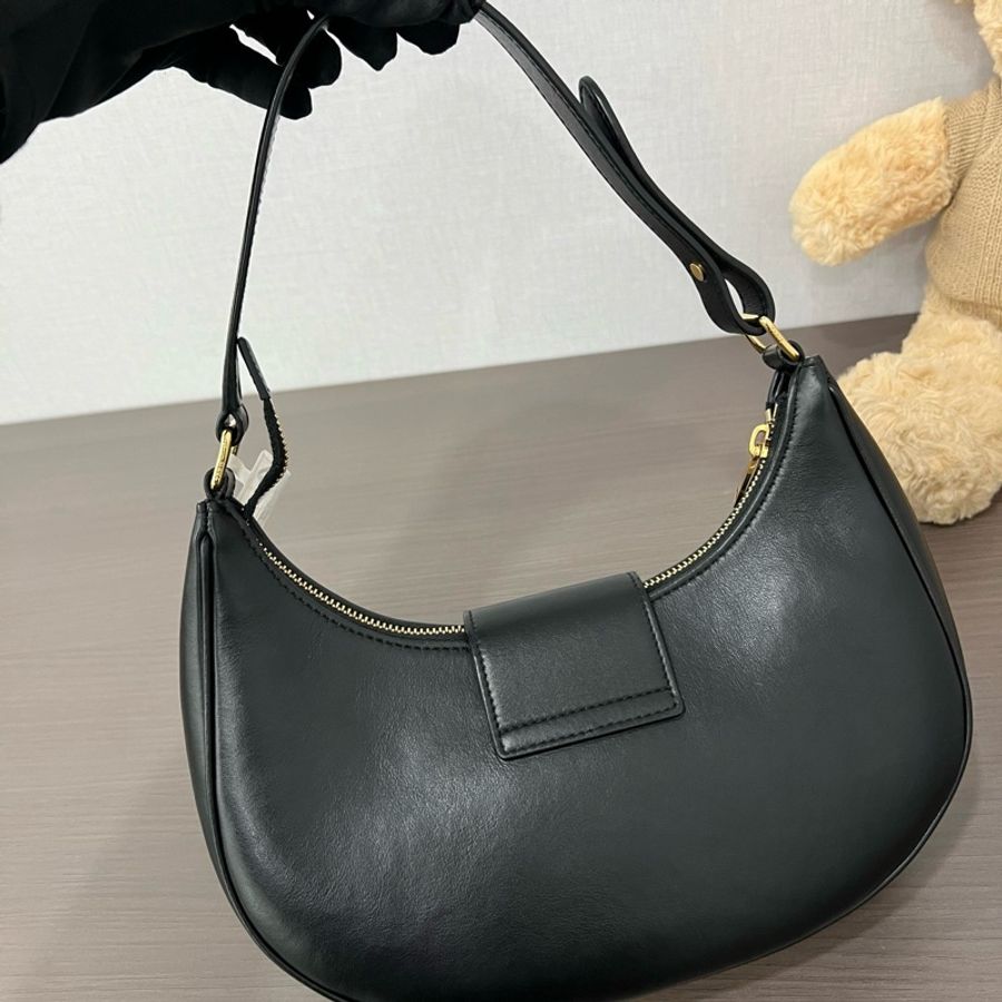 Celine/賽琳 黑金AVA TRIOMPHE腋下包 單肩包-1