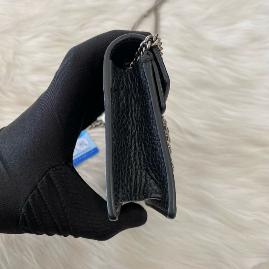 Gucci酒神mini 精緻斜挎包 減齡百搭-3
