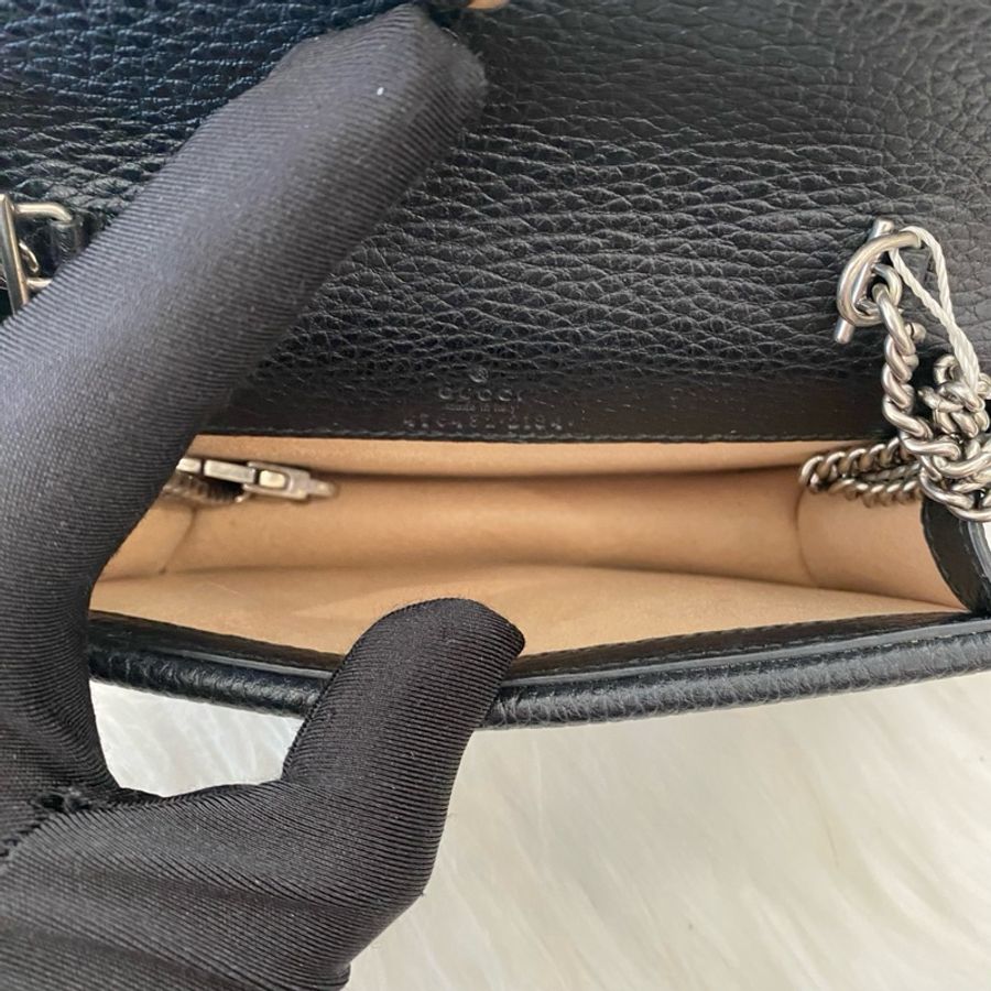 Gucci酒神mini 精緻斜挎包 減齡百搭-5