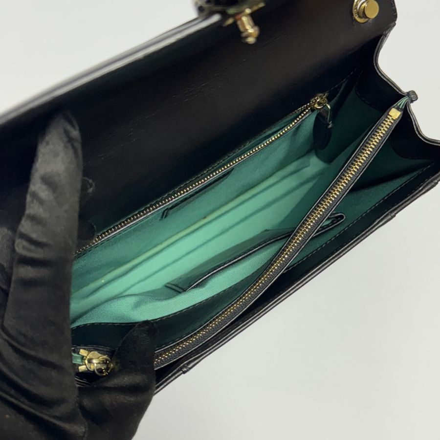BVLGARI 寶格麗 經典蛇頭 “雙鏈多背法” 肩背包-26