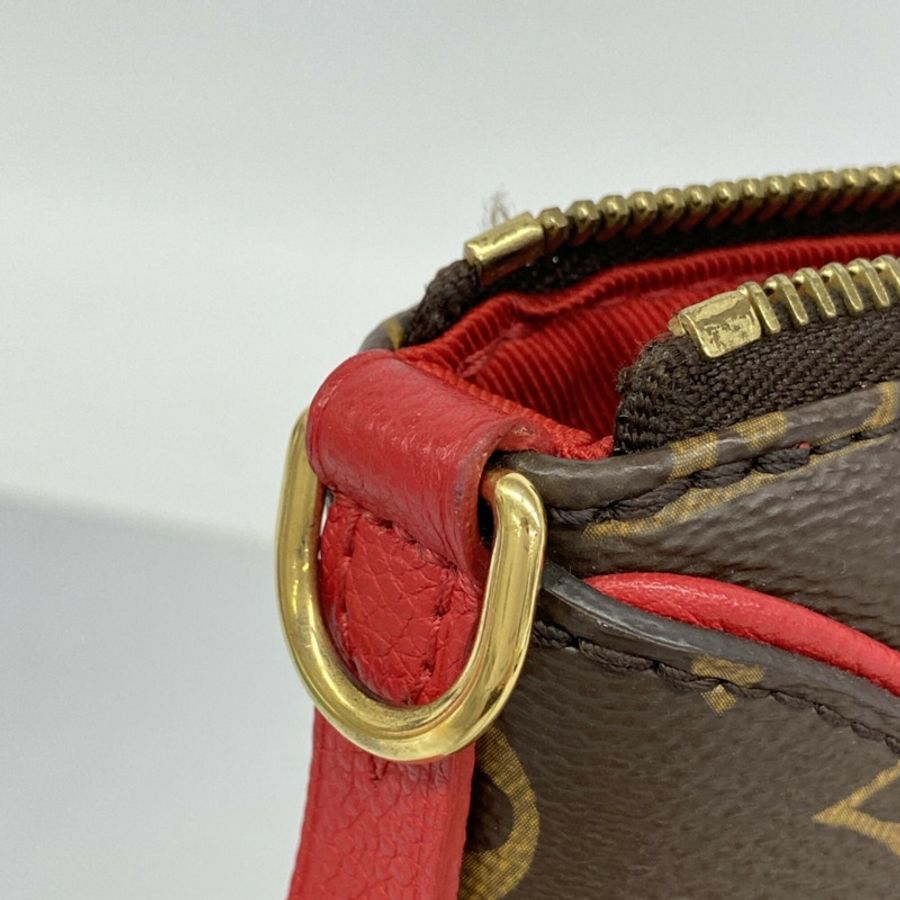 路易威登 Monogram Tournelle PM 手提包 M44027 棕色 Cerise 女士兩用包-6