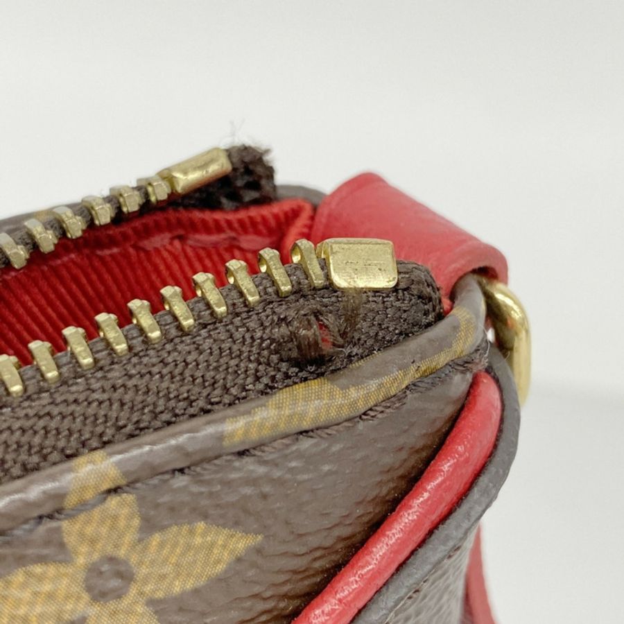 路易威登 Monogram Tournelle PM 手提包 M44027 棕色 Cerise 女士兩用包-7