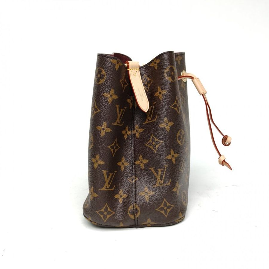LOUIS VUITTON NÉONOÉ水桶包BB20老花PVC金扣晶片肩背包-3