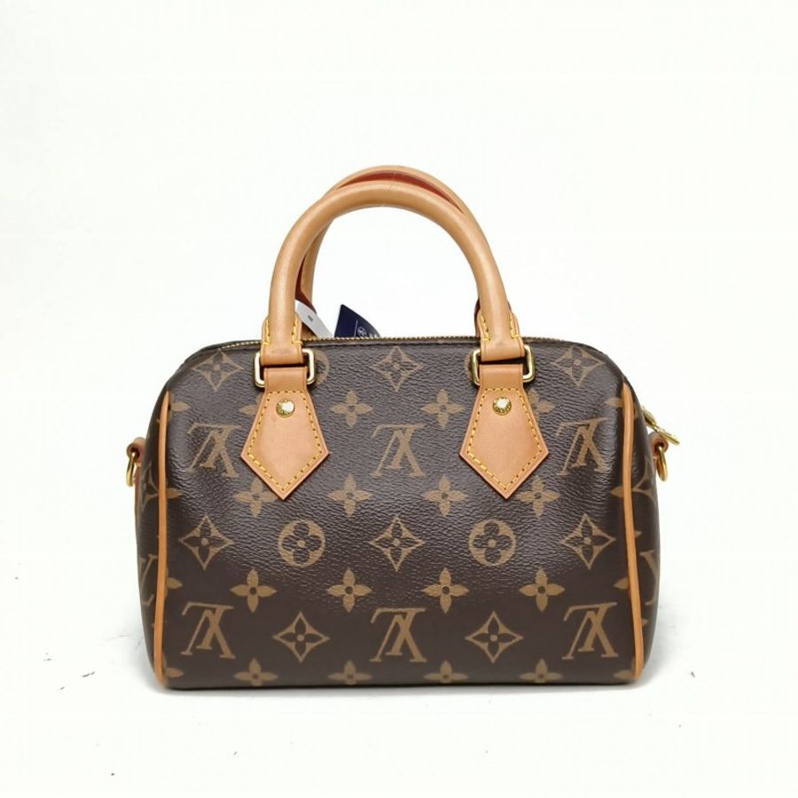 LOUIS VUITTON Sp20可拆卸黑白寬肩帶老花PVC晶片肩背包-2
