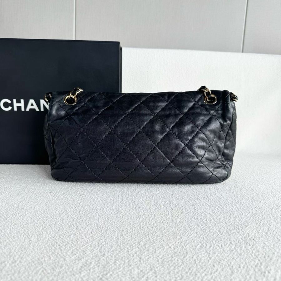 【威選精品】 🖤 CHANEL 黑金 CF 滾邊鏈條包 🖤-8