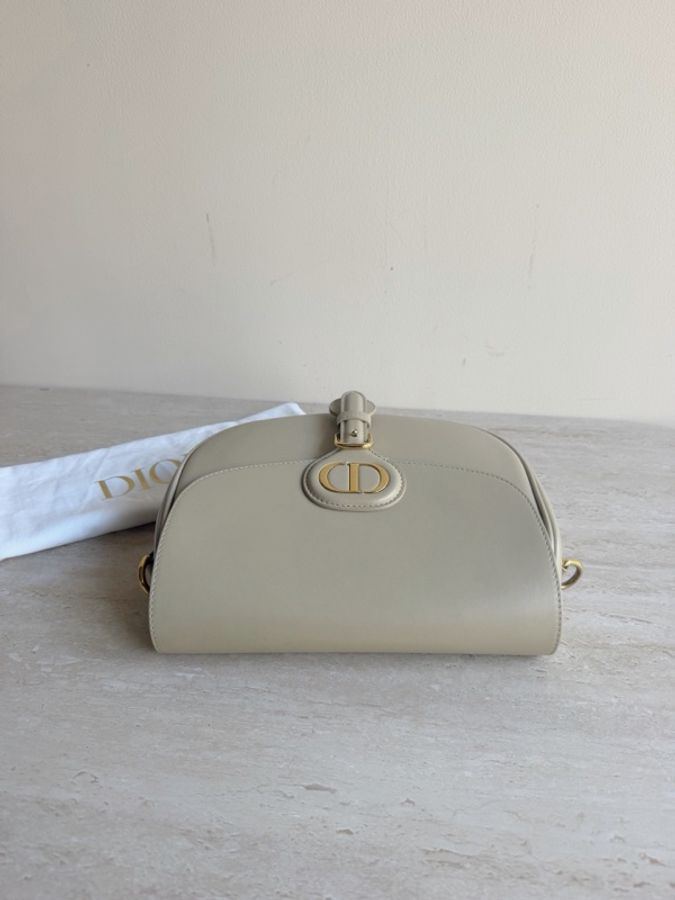 Dior迪奧Bobby中號卡其色馬鞍包 尺寸22*17*6cm-3