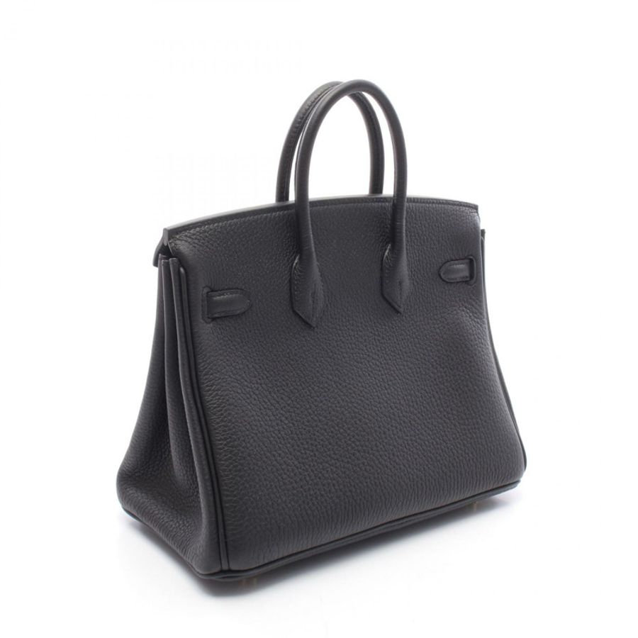 愛馬仕 Birkin 25 手提包,Togo 皮革,黑色,二手女款-1