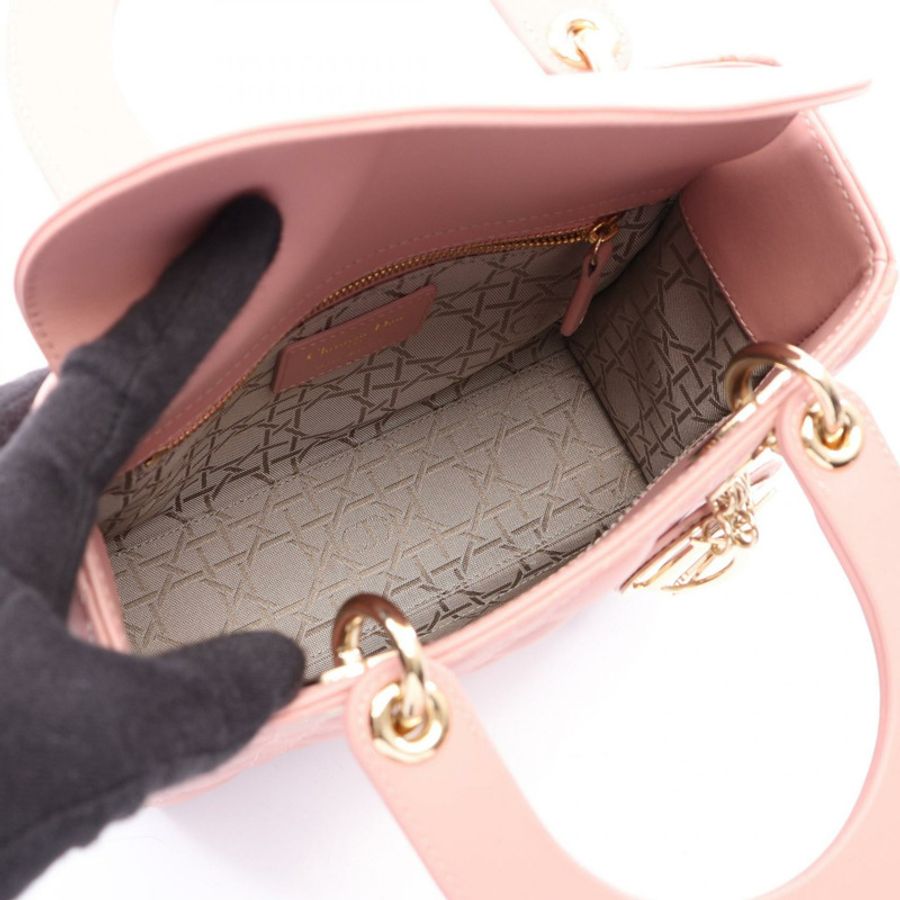 克里斯汀迪奧 LADY DIOR MY ABCDIOR Cannage 斜背包手提包 M0538ONGE_M413-2