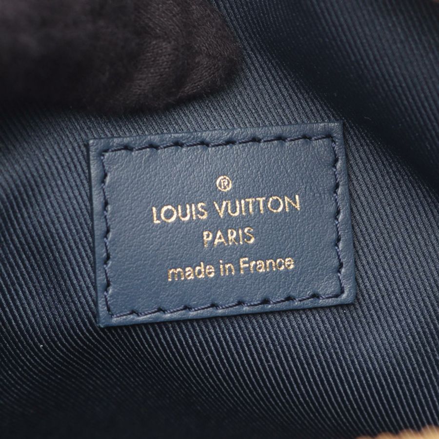 路易威登 Soft Trunk 肩背包 M44723 Monogram 牛仔布海軍藍 LV-3