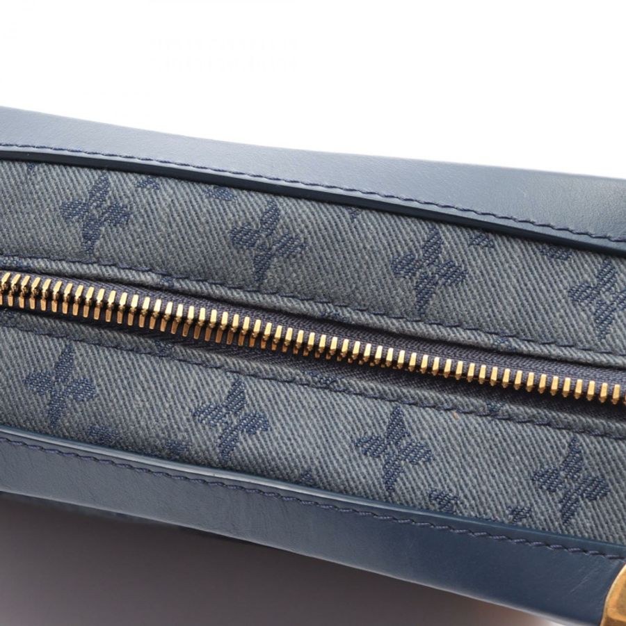 路易威登 Soft Trunk 肩背包 M44723 Monogram 牛仔布海軍藍 LV-5