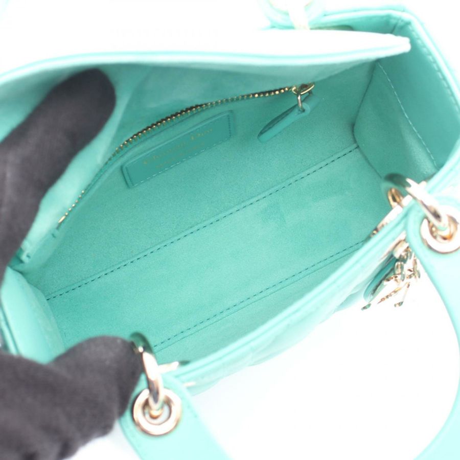 Christian Dior Lady Dior Mini Cannage 2WAY 手提包 M0505ONGEM83H 皮革 全新 CD-2