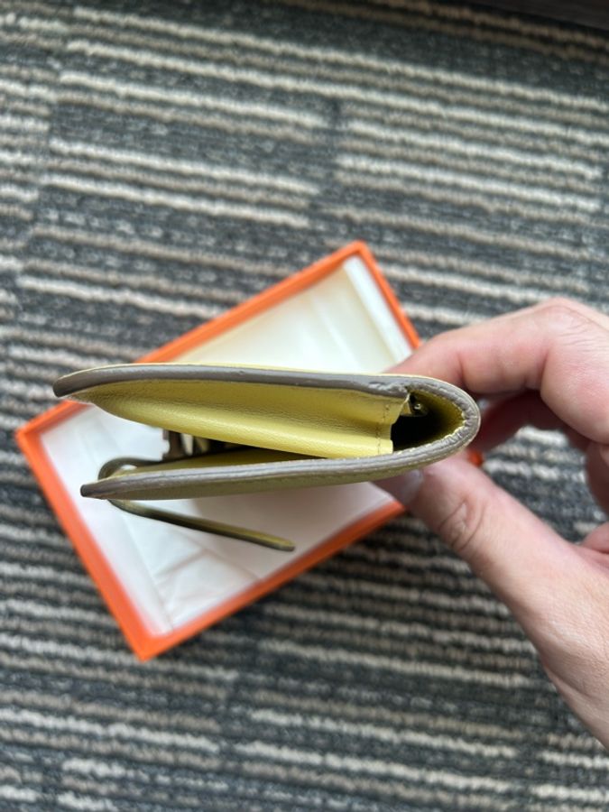 愛馬仕 HERMES DOGON 卡包 零錢包 銀扣-7