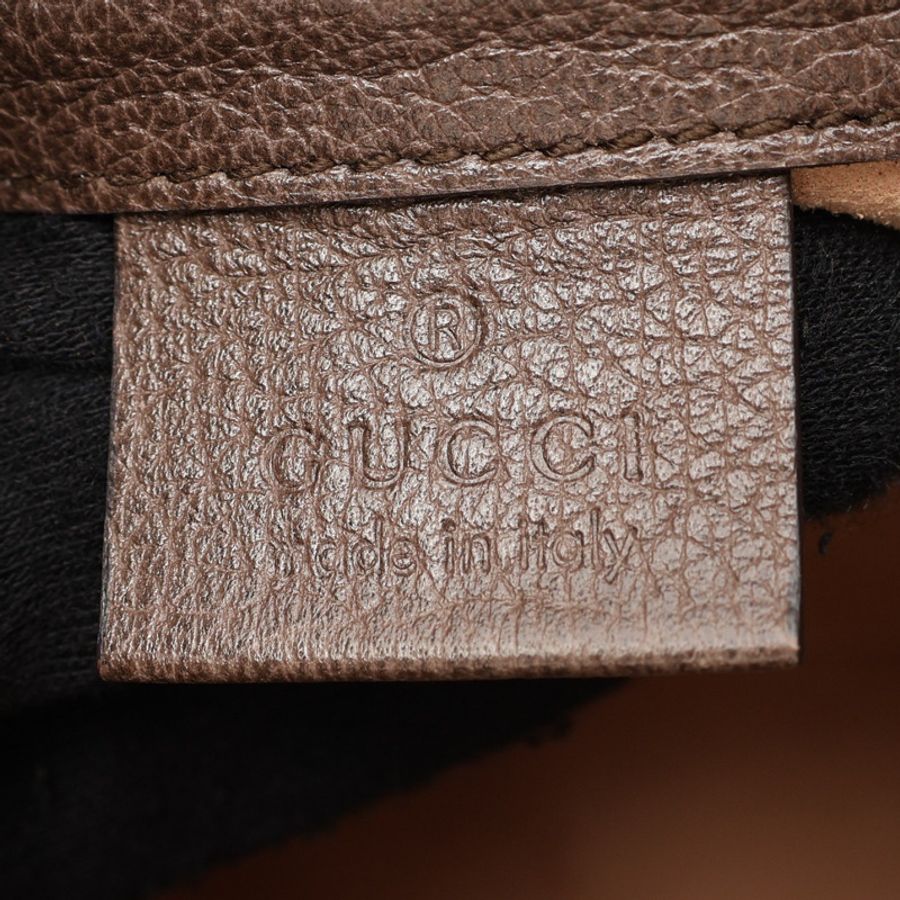 棕色 GG Supreme 帆布 Mini Ophidia 水桶包 肩背包【GUCCI 古馳】 550620-3