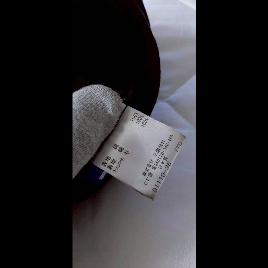 (日本製MIJ)BURBERRY 博柏利 LONDON BLUE LABEL 藍標 戰馬 女黑色純羊毛報童帽57CM-6