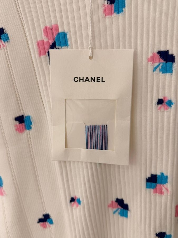 Chanel 2024短袖針織衫 有備用包-2
