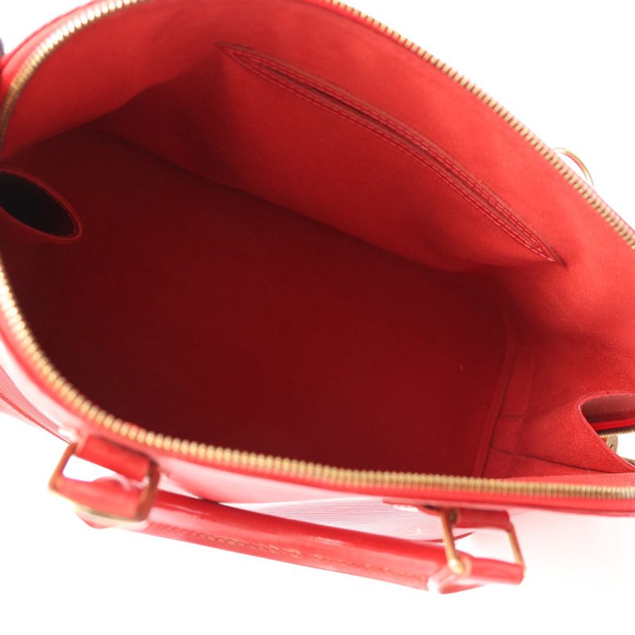 紅色 Epi水波紋 牛皮 Alma 艾瑪包 手提包 無鑰匙【LOUIS VUITTON LV 路易威登】 M52147-2