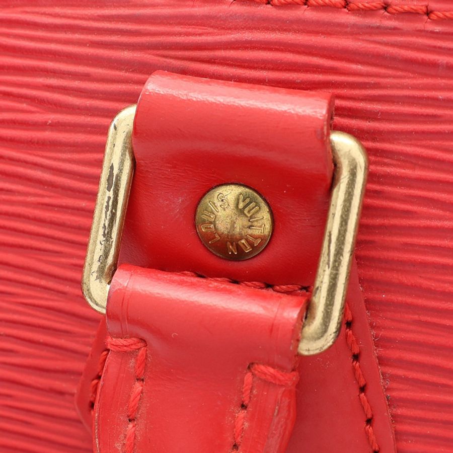 紅色 Epi水波紋 牛皮 Alma 艾瑪包 手提包 無鑰匙【LOUIS VUITTON LV 路易威登】 M52147-14