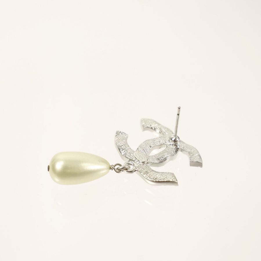 CHANEL 金屬/珍珠/水鑽Earrings耳環-6