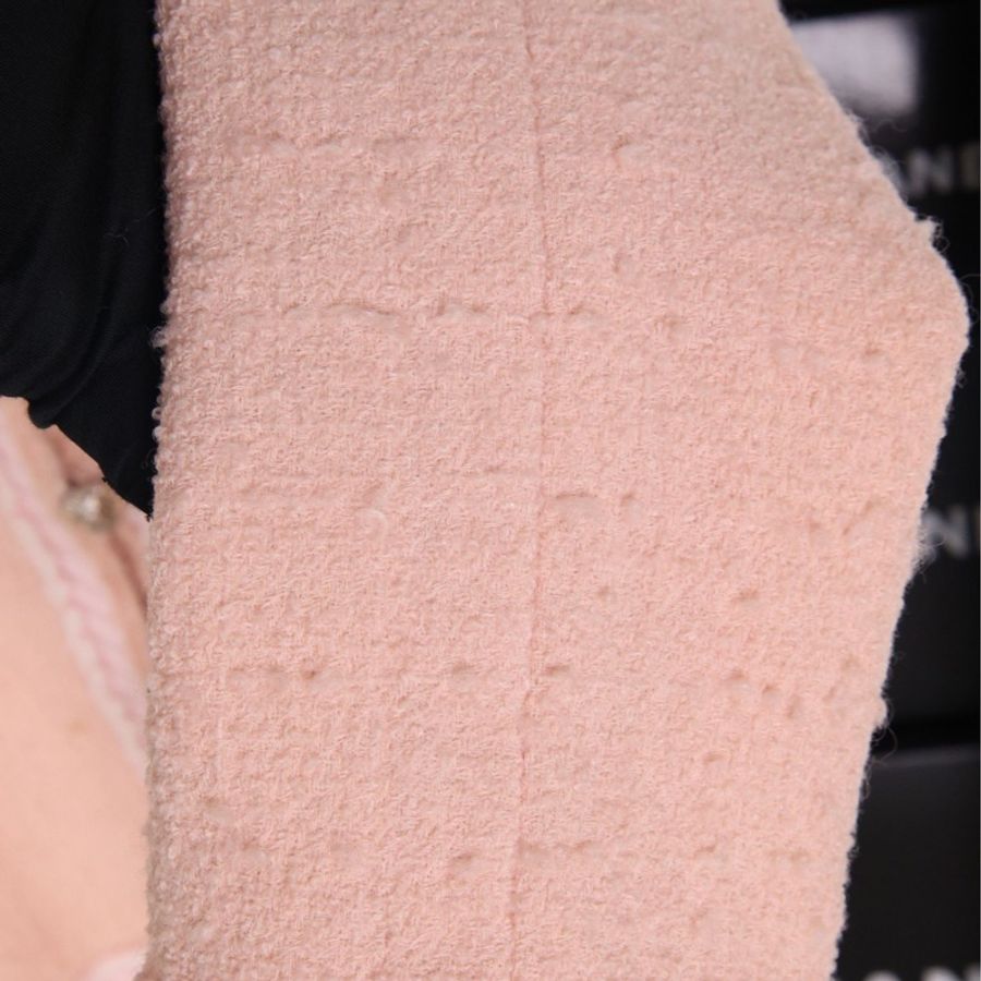 Chanel 09年粉色狮头纽扣圆领两口袋外套-31