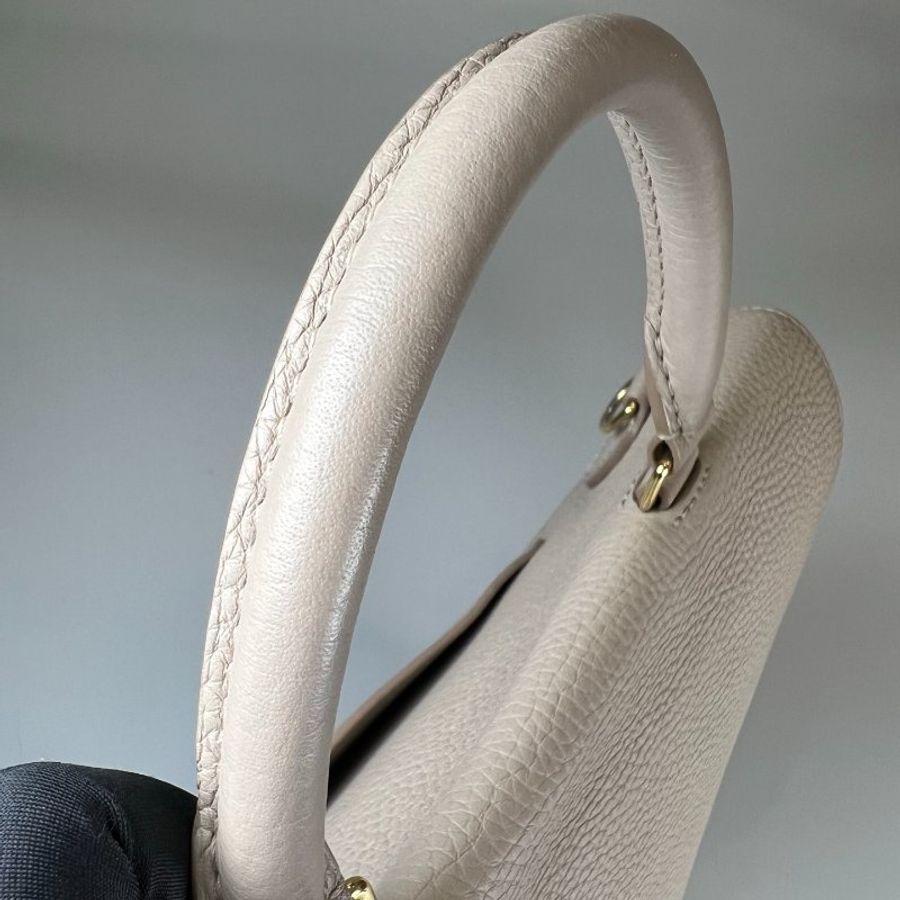 LV M50545 灰皮革VOLTA 手提側肩包-11