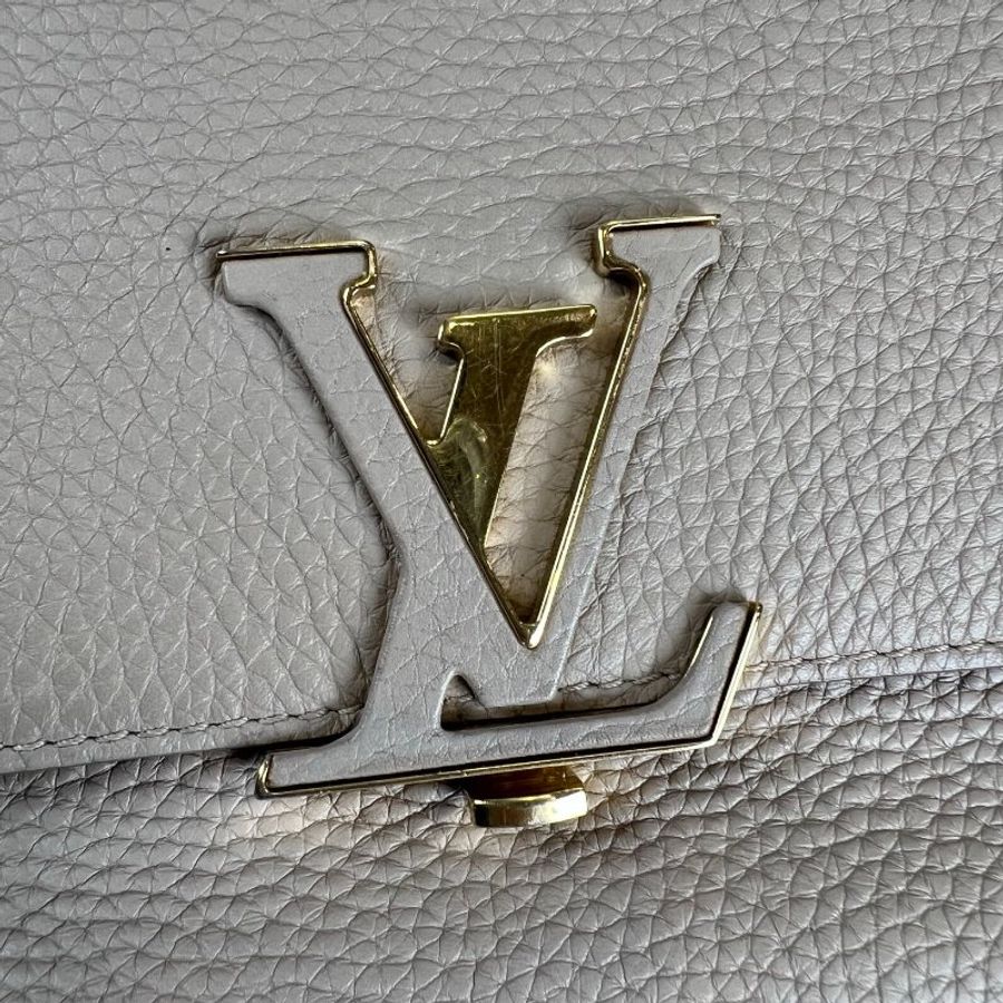 LV M50545 灰皮革VOLTA 手提側肩包-14