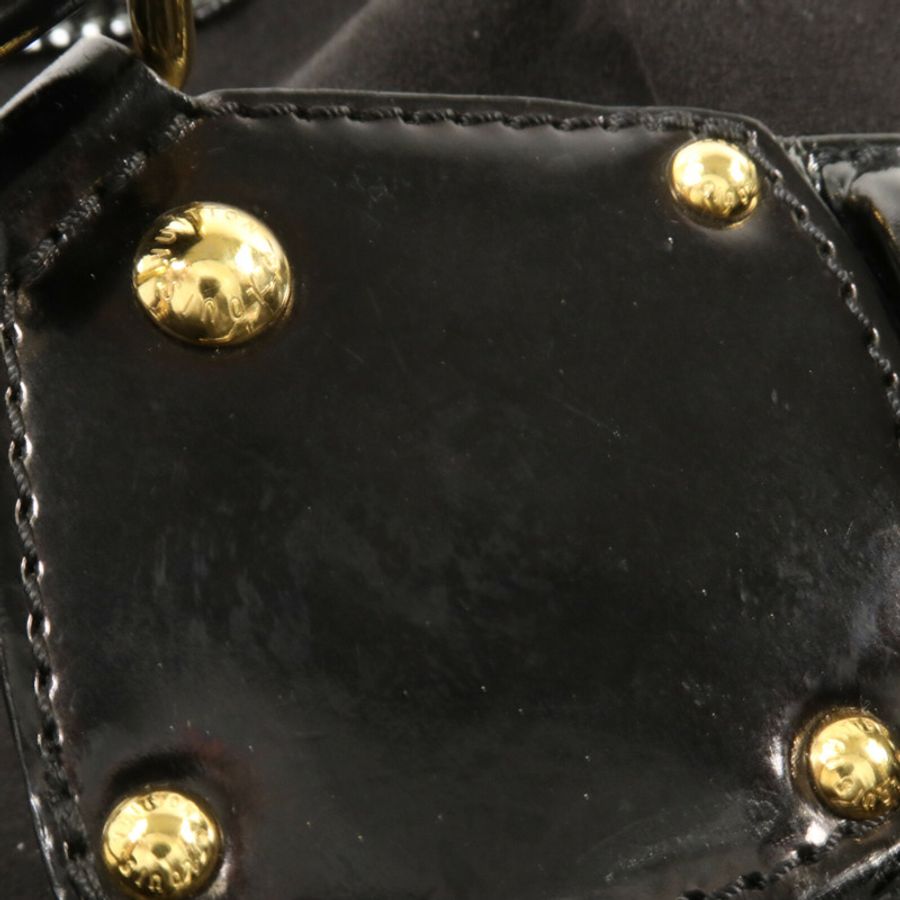 LOUIS VUITTON Mahina/漆皮皮革Surya L手挽袋-14