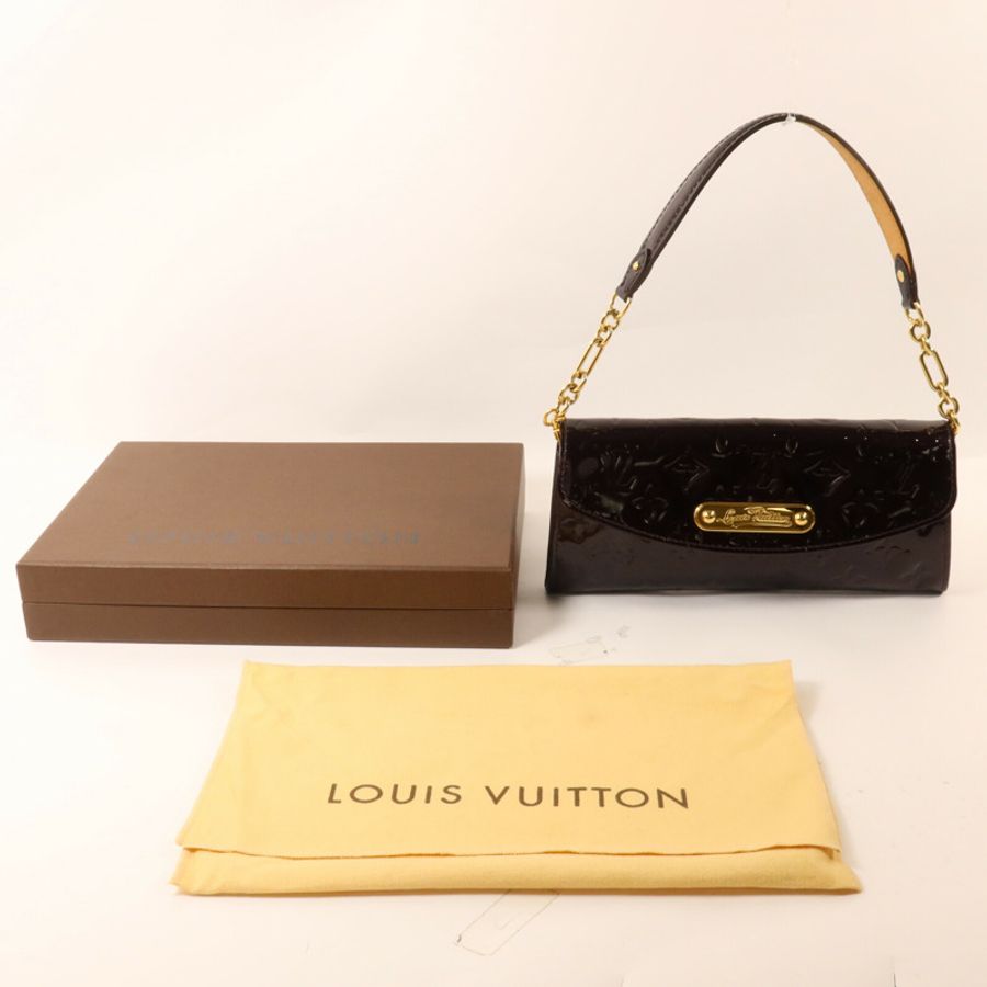LOUIS VUITTON Monogram Vernis Sunset Boulevard手挽袋-7