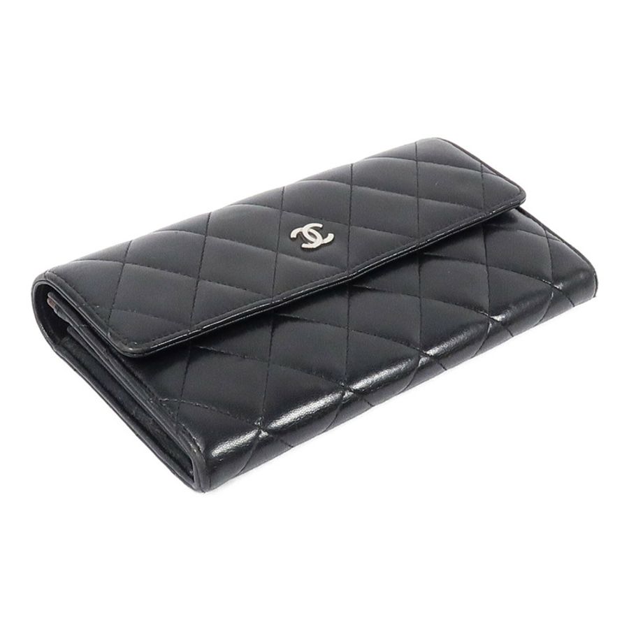 CHANEL 羊皮皮革Classic Flap長錢包-2