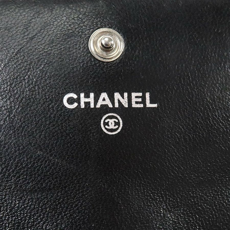 CHANEL 羊皮皮革Classic Flap長錢包-6