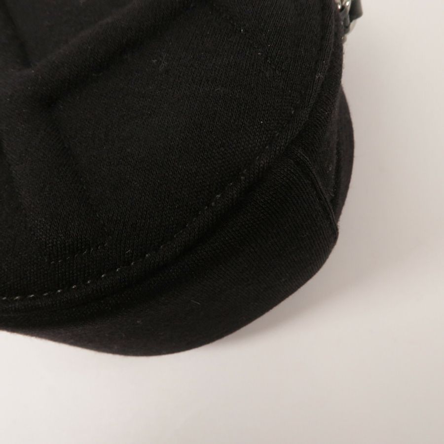 CHANEL 棉布Round 19 Clutch With Chain鏈帶手挽肩背兩用袋-10