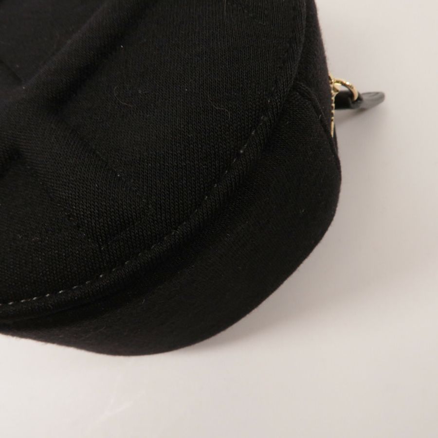 CHANEL 棉布Round 19 Clutch With Chain鏈帶手挽肩背兩用袋-12