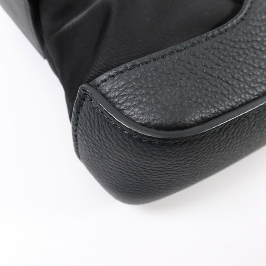 Salvatore Ferragamo 尼龍/牛皮皮革Cut Out Shoulder Bag肩背袋-14