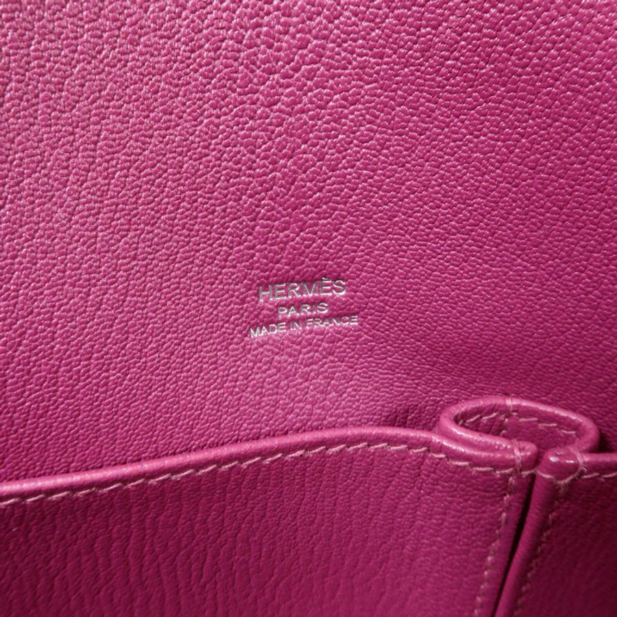 HERMES Clemence皮革Jypsiere 28肩背袋-5