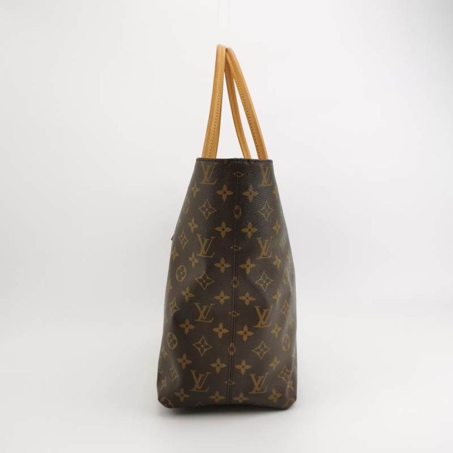 Louis Vuitton (LV) Raspail中號植鞣革Monogram印花托特包肩肩包-2