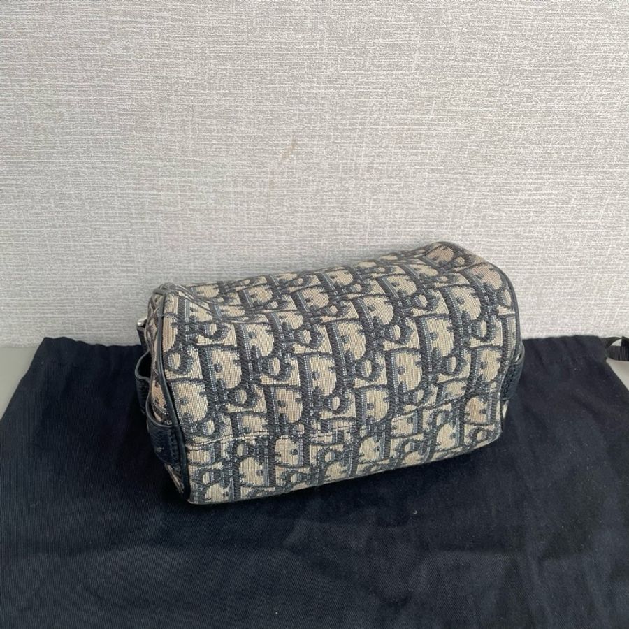 ✨Dior迪奧|老花刺繡Roller圓筒信使包|98新2020年-5