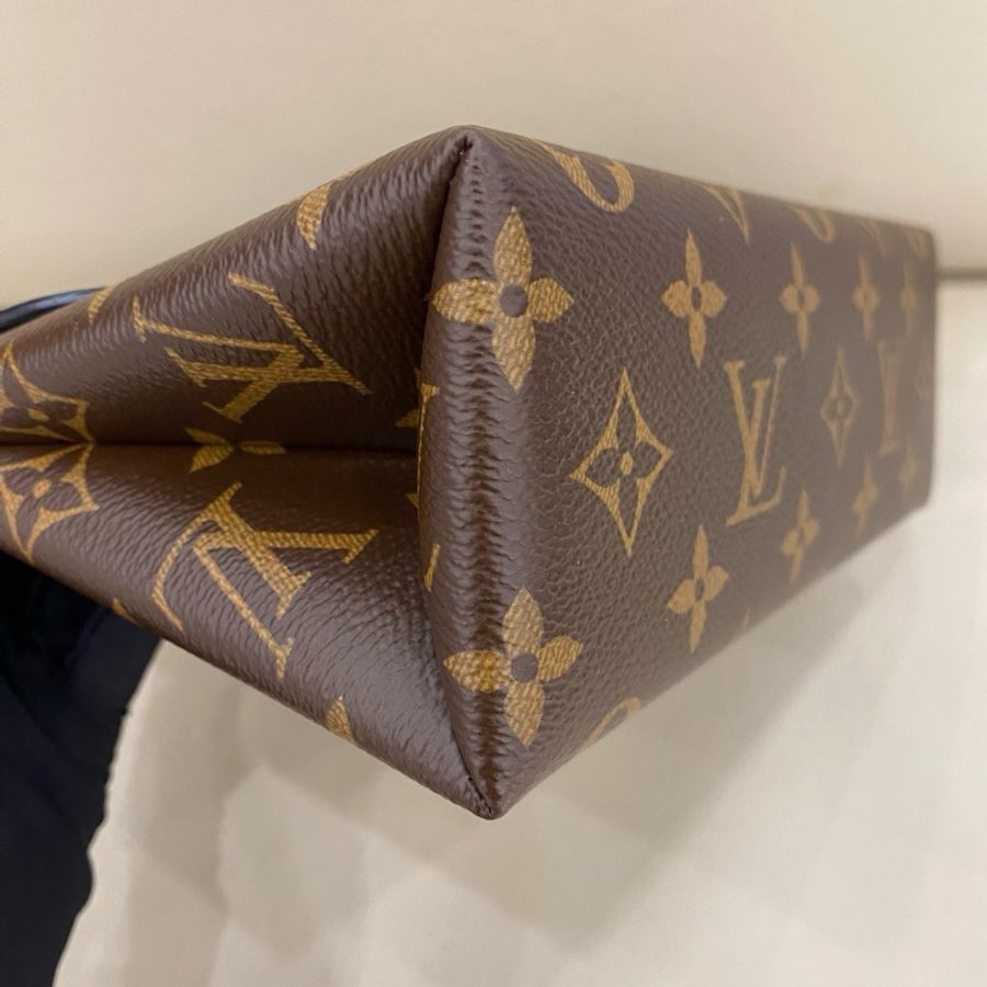 Louis Vuitton 路易威登locky bb 鎖頭包 編碼芯片 老花拼黑色 特惠出-6