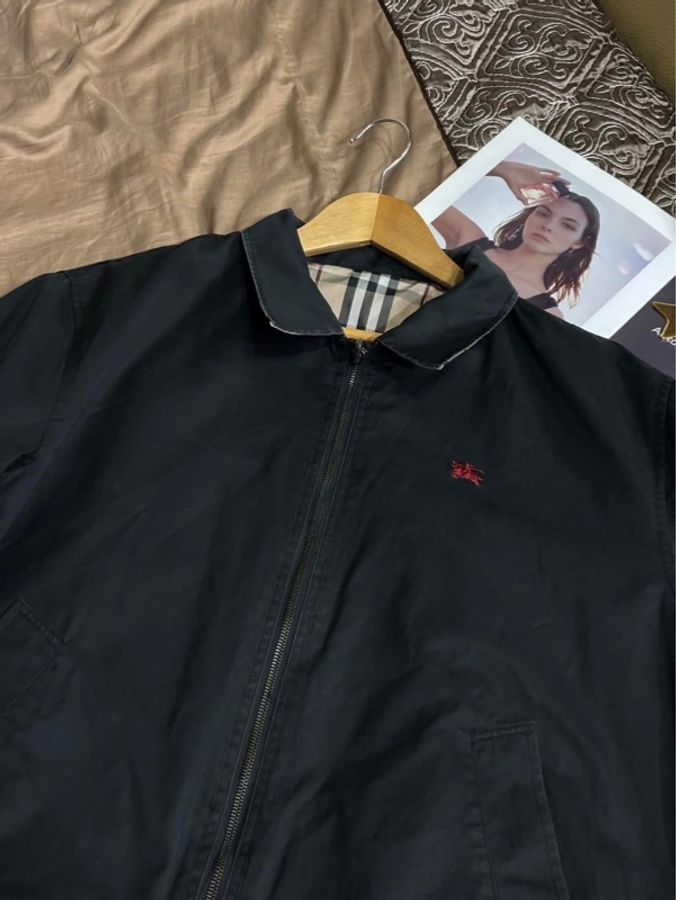 Burberry • 經典哈林頓戰馬雙面外套-3