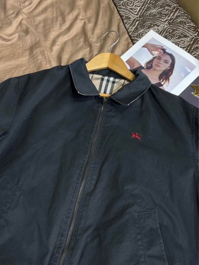 Burberry • 經典哈林頓戰馬雙面外套-7