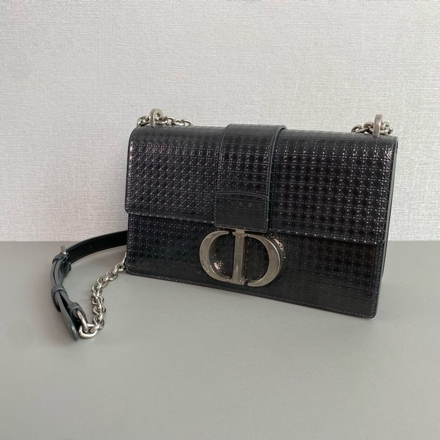 Dior迪奧💜 蒙田30 藤格紋銀扣限量款 98新 20年-5