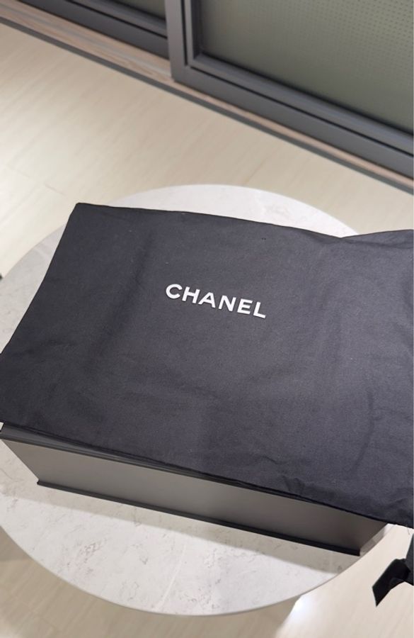 出售 Chanel 25bag Mini HOBO黑金荔枝纹-23