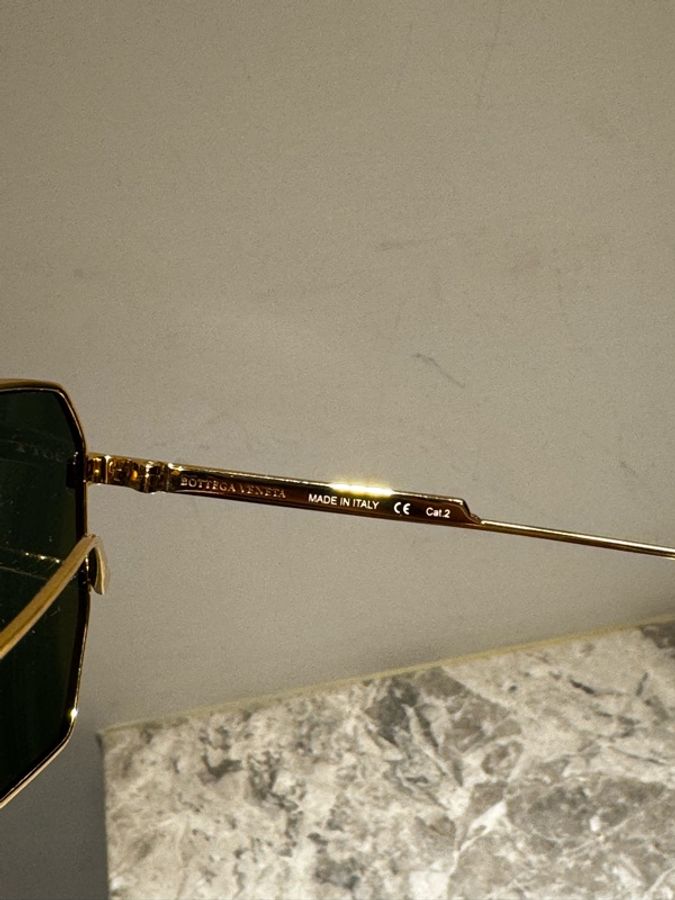 Bottega Veneta 金屬框太陽眼鏡-3