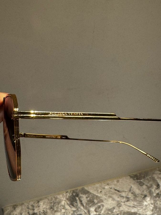 Bottega Veneta 金屬框太陽眼鏡-4