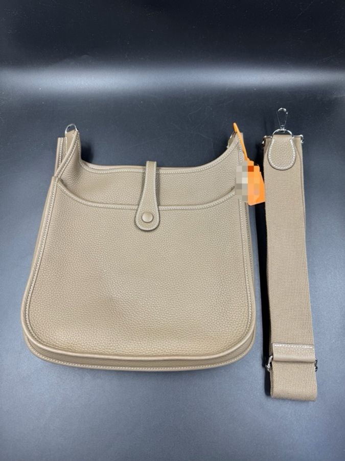 HERMES愛馬仕evelyne29 大象灰 銀扣 D刻-1