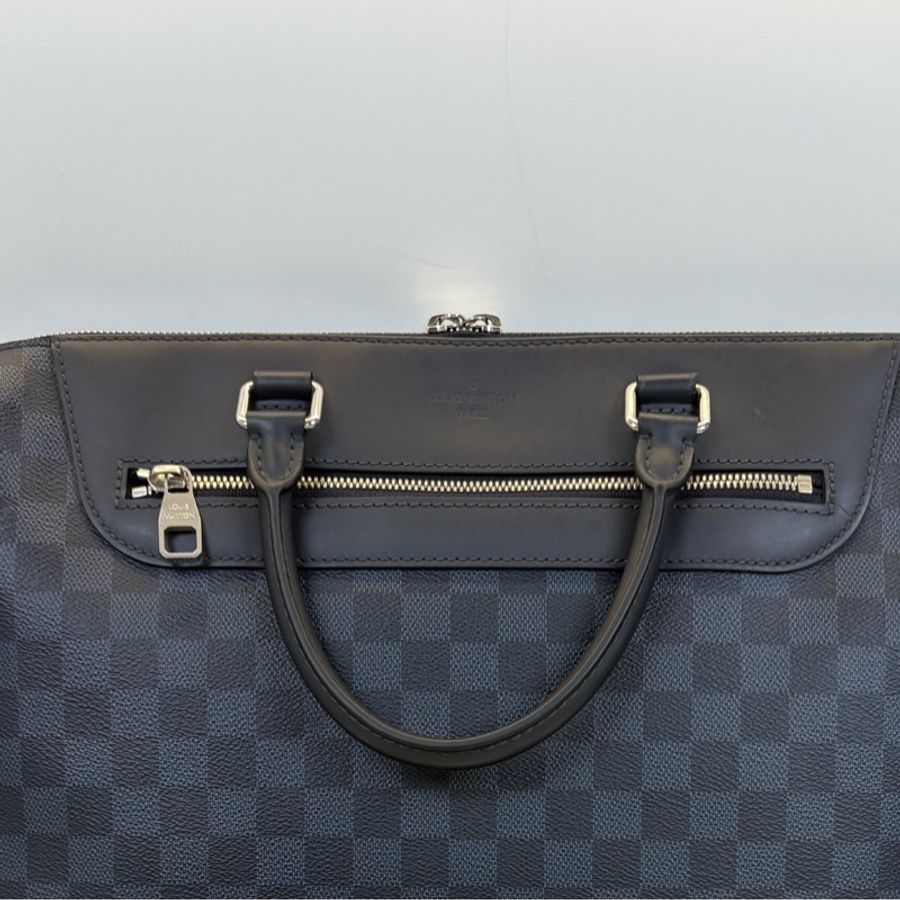 Louis Vuitton/路易威登 LV棋盤格男士公文包,尺寸36×28-9