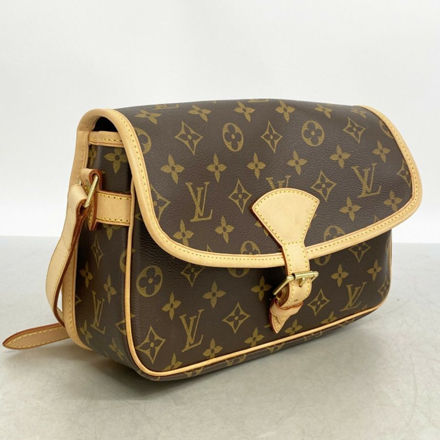 路易威登 Monogram Sologne 女士單肩包 M42250 棕色-1