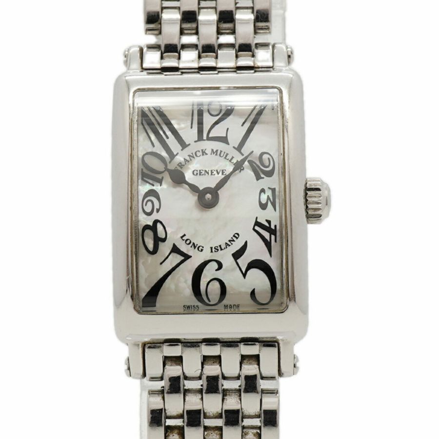 Franck Muller Long Island 802MOP 白色錶盤女士腕錶-0